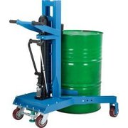 Global Equipment Hydraulic Drum Lifter   Transporter, 1100 Lb. Capacity SCGL3001
